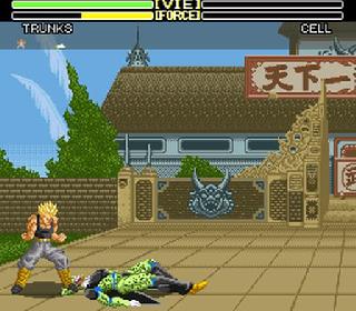 Screenshot Thumbnail / Media File 1 for Dragon Ball Z - La Legende Saien (France) [En by Ginew v20010305] (~Dragon Ball Z - Super Butouden 2) (Incomplete)